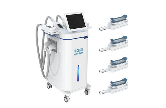Professional Body Fat Freezing Machine Cryo 360 Cryolipolysis Slimming Machine 4 Cryo Handles Can Work Together