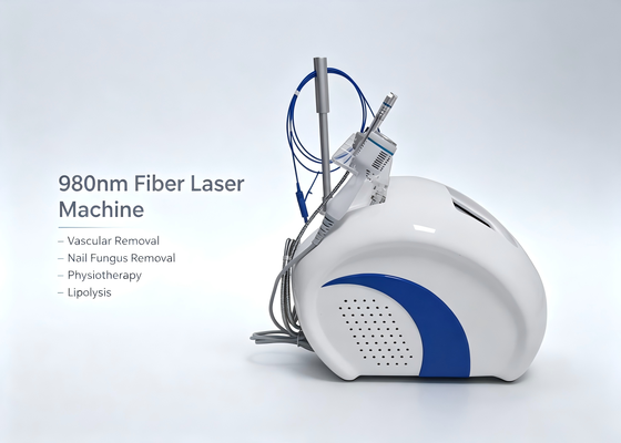 980nm 4 in 1 Diode Laser Machine Vascular Removal Nail Fungus Treatment Physiotherapy Lipolysis Beauty Equipment