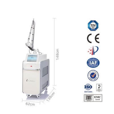 3 Wavelength 755nm 1064nm 532nm Super Laser Tattoo Removal Machine Pico Second Laser Beauty Equipment