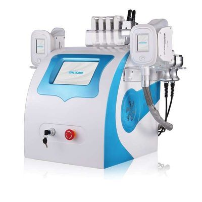 Fat Freezing Cryolipolysis Machine + 650nm Diode Laser Lipo+ 40KHZ Cavitation +5MHZ rf Radio Frequency