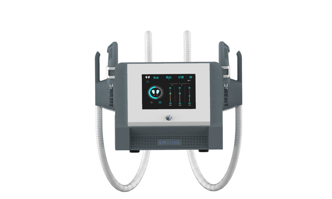 Portable Ems Body Sculpting Machine Ems Rf Emslim Neo Muscle Training Machine 2 Handles Work Together