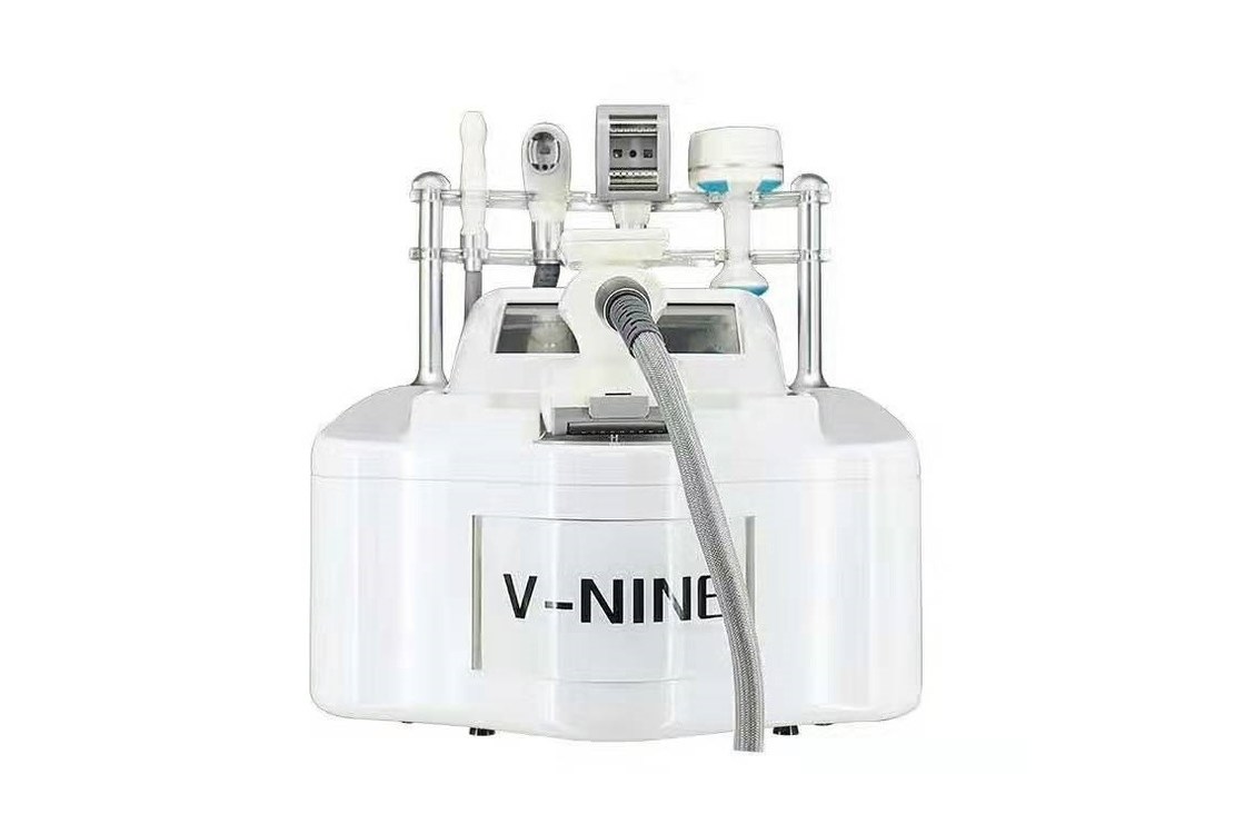 Portable 5 In 1 Slimming Machine With Cavitation VelaShape V9 Vacuum RF Rollers Massage