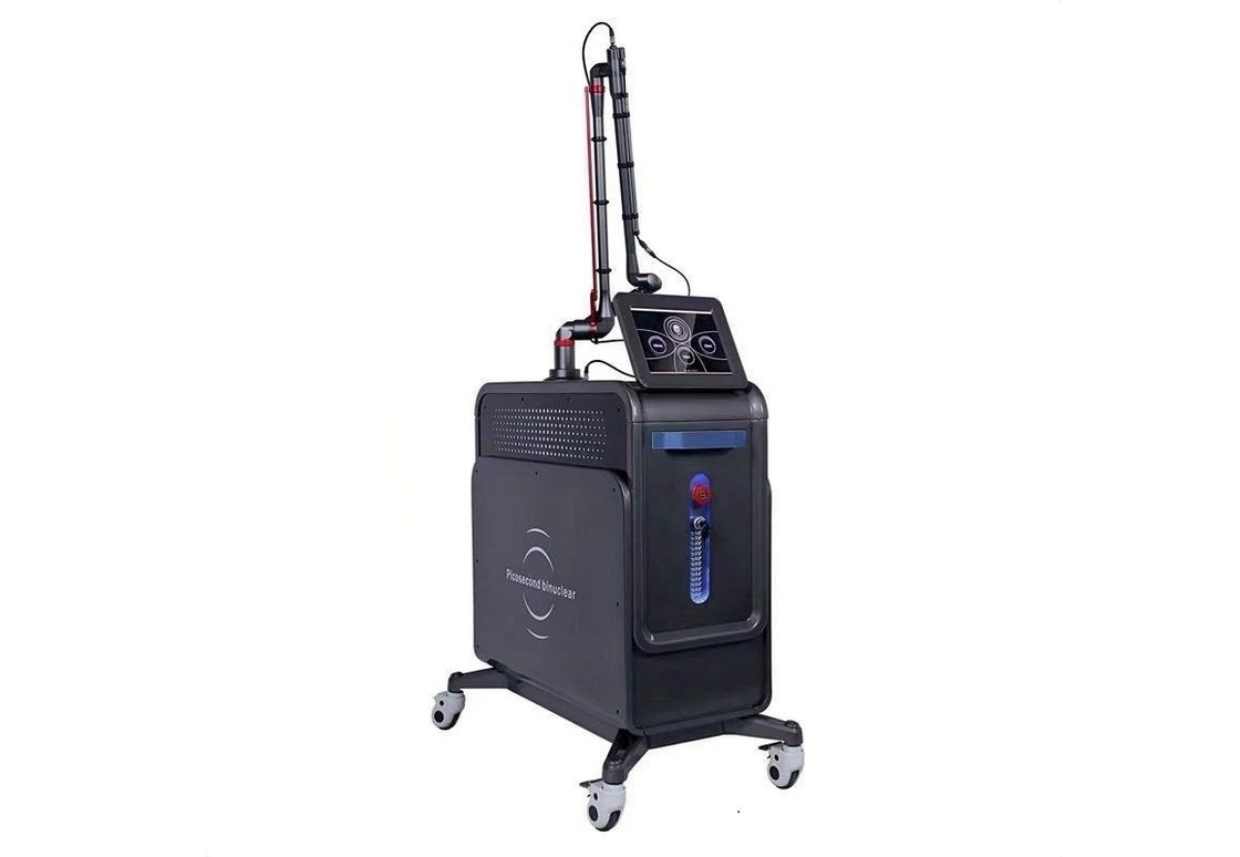Vertical Q Switch Nd Yag Laser Machine Professional Tattoo Removal Pigment Removing Skin Whitening Pico Laser