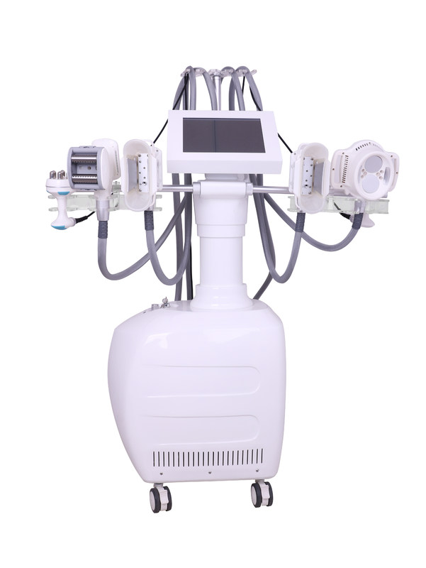 6 In 1 Professional Body Slimming Machine Weight Loss Fat Reduction Vacuum Cryolipolysis Velashape V10 Cavitation RF